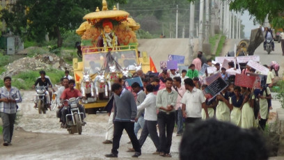 Vivekananda Ratha Yatra in Karnataka (Gulbarga District)