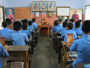 SGVEP- B Type Students attending the class at Boys' Hostel- (6)