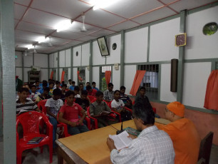 SGVEP- B Type Youth attending the class at Study Circle-  Sw. Vaikunthanan da and Prof. Amritlal2