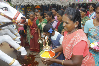 Vivekananda Ratha Yatra in Tamil Nadu (Sivagangai Dist 12.09.2013)