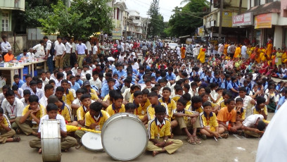Vivekananda Ratha Yatra in Karnataka (Belgaum District 2)