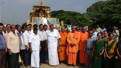 Vivekananda Ratha Yatra in Karnataka (Hassan District)