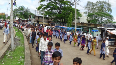 Vivekananda Ratha Yatra in Karnataka (Bidar District)