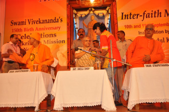 Interfaith Meet conducted by Ramakrishna Mission New Delhi