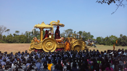 Vivekananda Ratha Yatra in Karnataka (Hassan District)