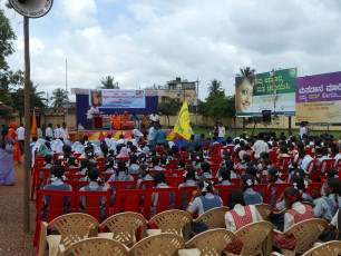 Vivekananda Ratha Yatra in Karnataka (Haveri District)