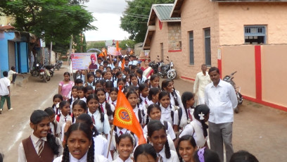 Vivekananda Ratha Yatra in Karnataka (Belgaum District 2)