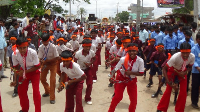 Vivekananda Ratha Yatra in Karnataka (Raichur District)