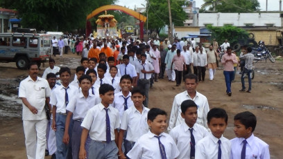 Vivekananda Ratha Yatra in Karnataka (Bidar District)