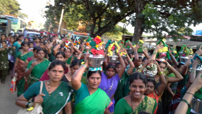 Vivekananda Ratha Yatra in Karnataka (Davanagere District)