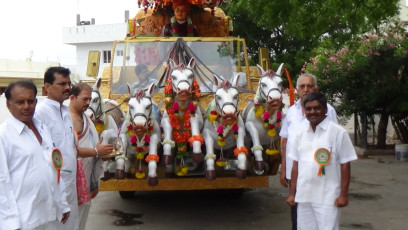 Vivekananda Ratha Yatra in Karnataka (Raichur District)