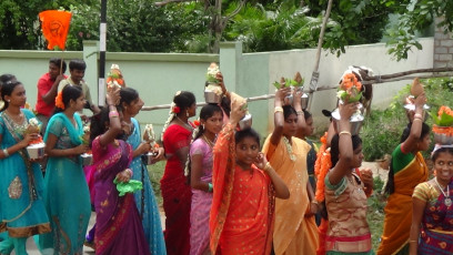 Vivekananda Ratha Yatra in Karnataka (Tumkur District)