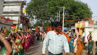 Vivekananda Ratha Yatra in Karnataka (Chikabalapur City)