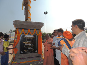 Installation of Swami Vivekananda Statues in Kadapa