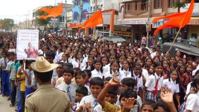 Vivekananda Ratha Yatra in Karnataka (Raichur District)