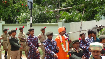 Vivekananda Ratha Yatra in Karnataka (Tumkur District)