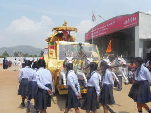 Vivekananda Ratha Yatra in Tamil Nadu (Karamadai ) On 15.04.2013