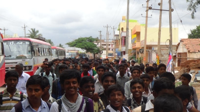 Vivekananda Ratha Yatra in Karnataka (Kolar District)