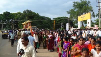 Vivekananda Ratha Yatra in Karnataka (Davanagere District)