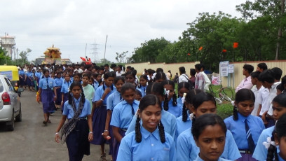 Vivekananda Ratha Yatra in Karnataka (Bijapur District)