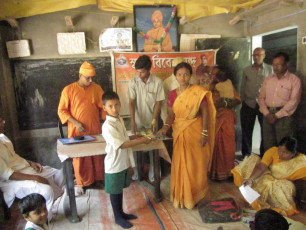 GAP Project conducted by Ramakrishna Math Chandipur