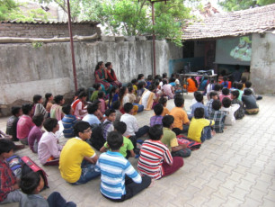 CHILDREN WATCHING VALUE-EDUCATION FILMS
