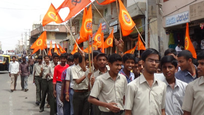 Vivekananda Ratha Yatra in Karnataka (Chikabalapur City)