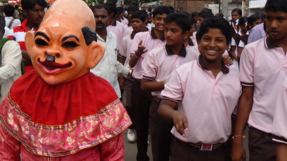 Vivekananda Ratha Yatra in Karnataka (Gadag District)