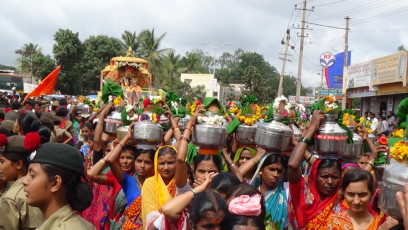 Vivekananda Ratha Yatra in Karnataka (Gadag District)