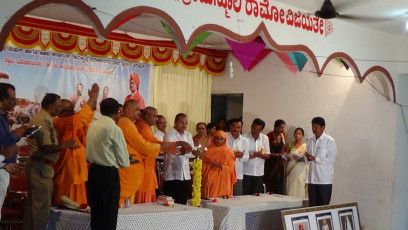 Vivekananda Ratha Yatra in Karnataka (Davanagere District)