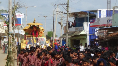 Vivekananda Ratha Yatra in Karnataka (Haveri District)