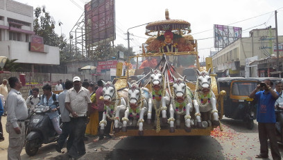 Vivekananda Ratha Yatra in Karnataka (Hassan District)