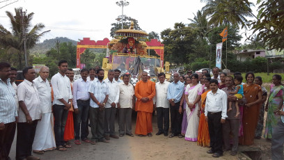 Vivekananda Ratha Yatra in Karnataka (Chikmagalur District)