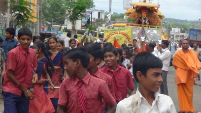 Vivekananda Ratha Yatra in Karnataka (Bidar District)