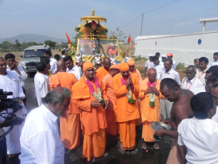 Vivekananda Ratha Yatra in Tamil Nadu (Sirumugai) On 14/04/2013