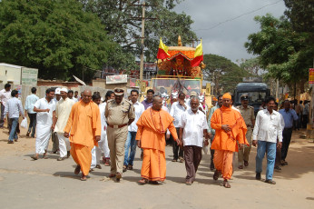 Vivekananda Ratha Yatra in Karnataka (Chikabalapur City)