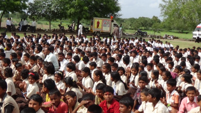 Vivekananda Ratha Yatra in Karnataka (Bijapur District)