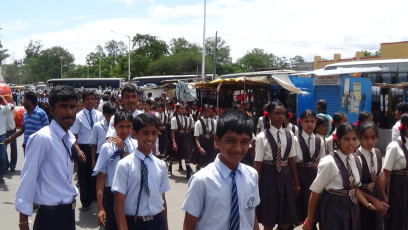 Vivekananda Ratha Yatra in Karnataka (Dharwad District)