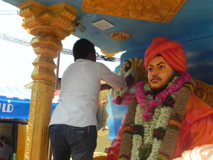 Vivekananda Ratha Yatra in Tamil Nadu (Mettupalayam) On 16.04.2013