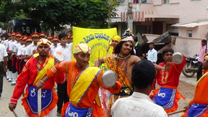 Vivekananda Ratha Yatra in Karnataka (Davanagere District)