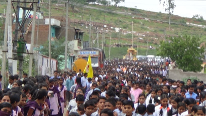 Vivekananda Ratha Yatra in Karnataka (Bagalkote District)