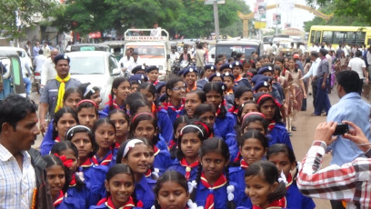 Vivekananda Ratha Yatra in Karnataka (Bijapur District)