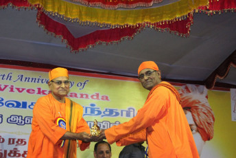 Vivekananda Ratha Yatra in Tamil Nadu Chennai District On 02/01/2014