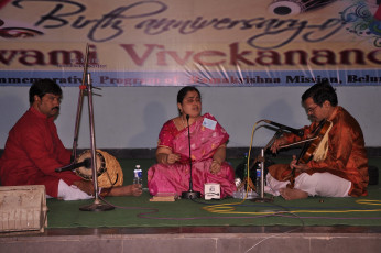 Musical Tribute To Swami Vivekananda conducted by Ramakrishna Math and Mission Rajahmundry