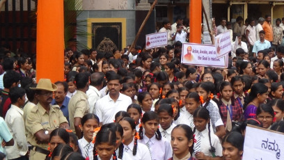 Vivekananda Ratha Yatra in Karnataka (Bagalkote District)