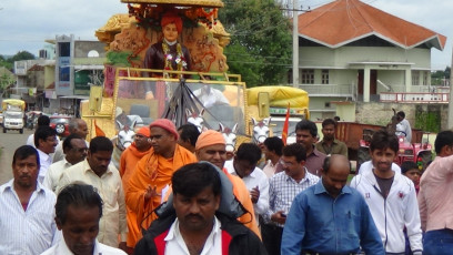 Vivekananda Ratha Yatra in Karnataka (Bidar District)