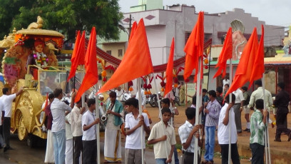 Vivekananda Ratha Yatra in Karnataka (Tumkur District)