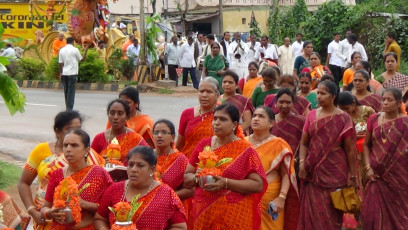 Vivekananda Ratha Yatra in Karnataka (Tumkur District)