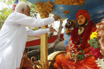 Vivekananda Ratha Yatra in Tamil Nadu (Virudhunagar Dist 15.08.2013)