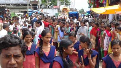 Vivekananda Ratha Yatra in Karnataka (Bidar District)